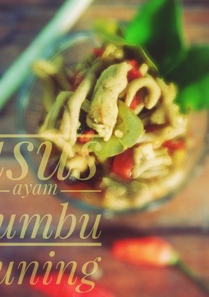 Foto resep Usus ayam bumbu kuning
