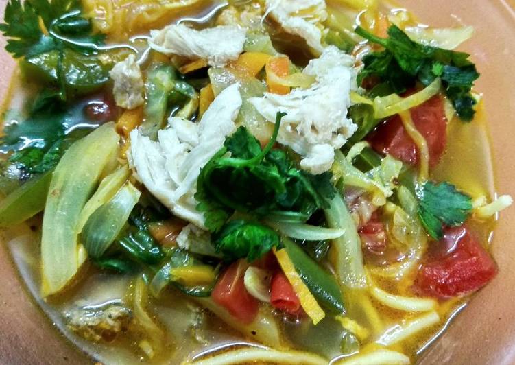 Step-by-Step Guide to Make Homemade Chicken Thukpa- Nepali style