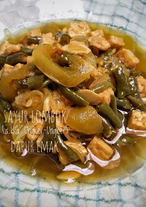 Foto resep Sayur Lombok (a.k.a Ungker-Ungker)