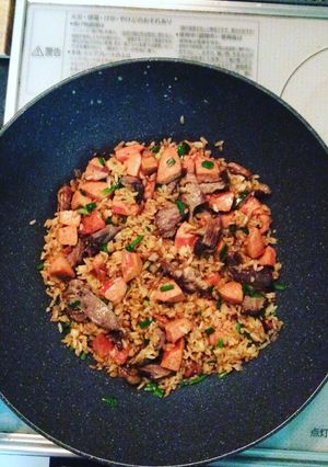 Hình của món Cơm rang cho bữa sáng đủ dinh dưỡng.