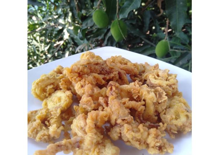 Cumi goreng tepung simple