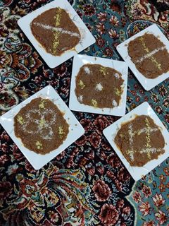 عکسی از دستور حلوا سیاه