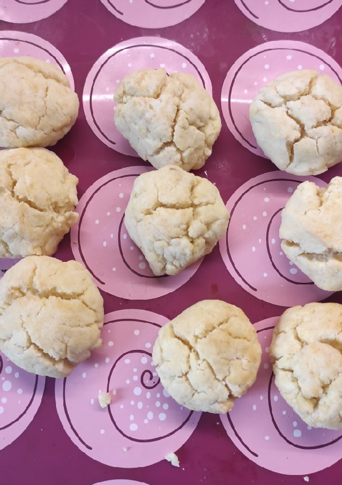 Una foto de Galletitas de vainilla sin gluten y sin azúcar