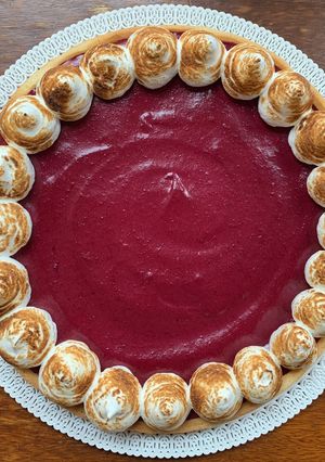 Une photo de ☆Tarte à la Framboise☆