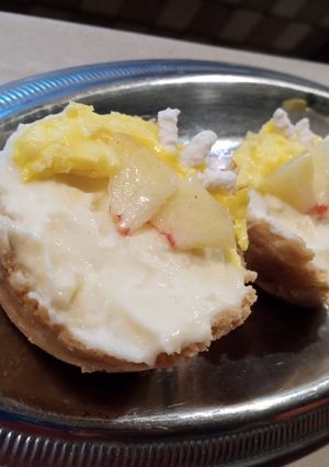 Una foto de Mini cheesecake de limón