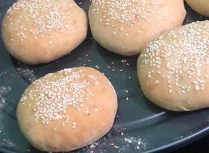 Una foto de Pan de hamburguesas casero