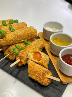 Φωτογραφία της συνταγής “Corn dogs” φούρνου
