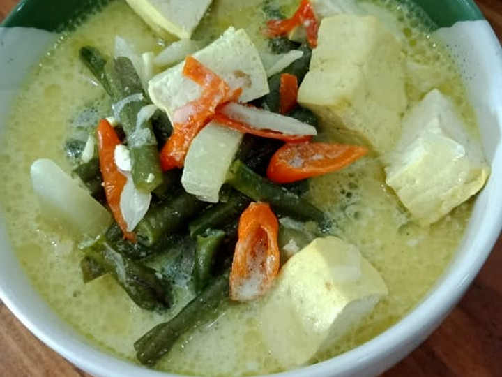 Cara Gampang Menyiapkan Sayur Santan Tahu, Lezat