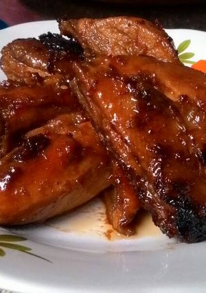 Foto resep Ayam panggang manis