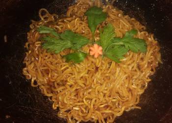 Mudah Cepat Memasak Bakmi goreng sederhana Nikmat Lezat