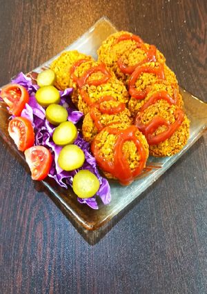 عکسی از دستور فلافل به سبک من🌯🌯