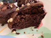 Una foto de muffin proteico