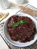 Brownies vla coklat (takaran sendok)
