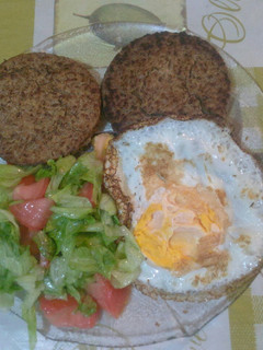 Una foto de Hamburguesas de lentejas súper sanas! Otra receta