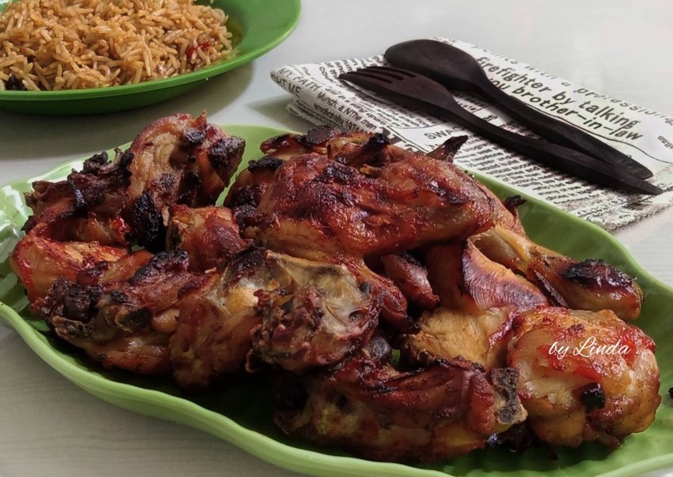Ayam Oven (Pelengkap nasi kabsah)