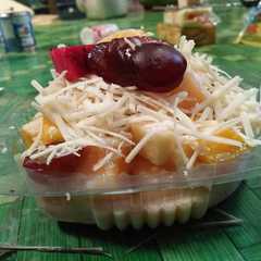 A picture of Salad Buah virall.