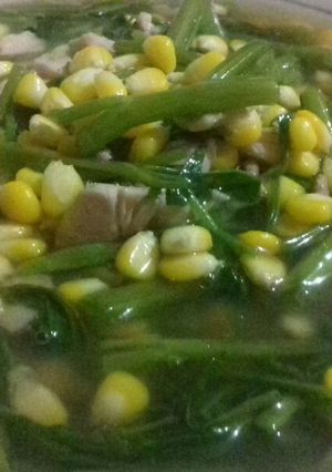 Foto resep Tumis Kuah Kangkung Special ala Mami Abel