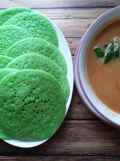 Foto resep Serabi Saus Kinca