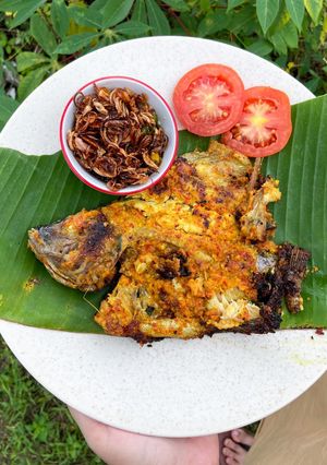 Foto resep Ikan bakar pedas teflon