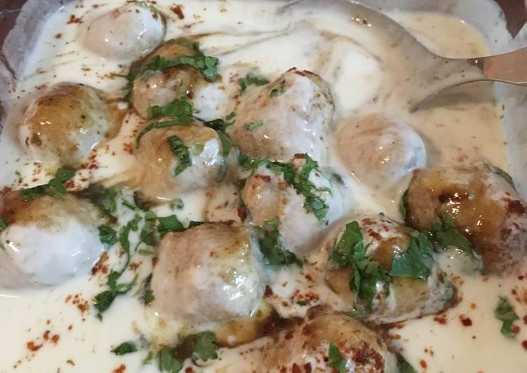 Easiest Way to Make at dinner Dahi vada