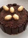 Easter Chocolate Mousse Cake