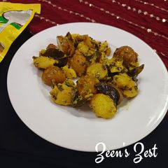 A picture of Coconut Milk Aloo Masala.