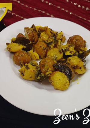 A picture of Coconut Milk Aloo Masala.