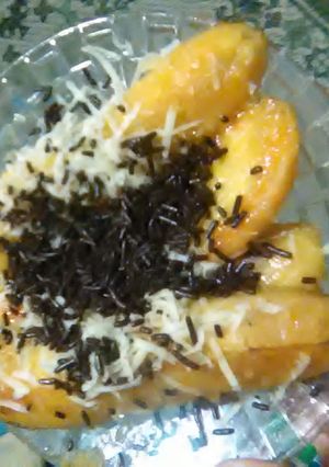 Foto resep Pisang coklat keju simpel