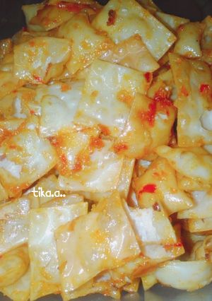Foto resep Keripik Pangsit Bumbu Rujak