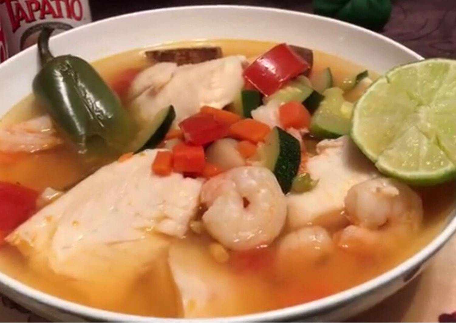 Shrimp and Tilapia Soup Recipe by summerplace Cookpad