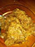 12. Tumis kecap pepaya muda dan Daging
