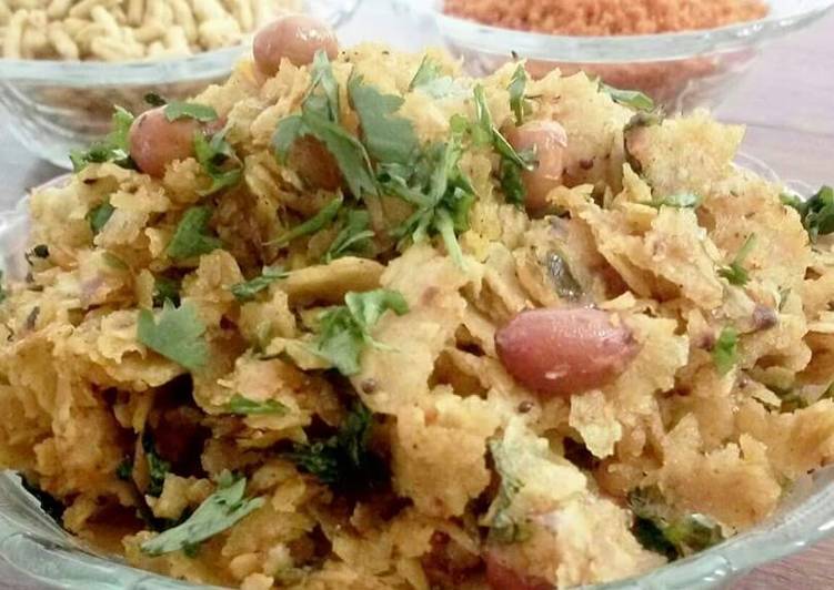 Easiest Way to Royal At Home Khaate meethe Chapati  pohe