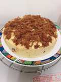 Fluffy Pork Floss Steamed Cake