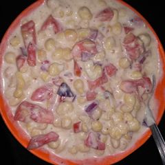A picture of Bundi Veg Raita.