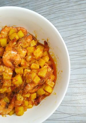 Foto resep Sambal goreng kentang udang