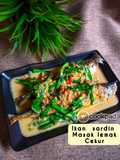 Ikan sardin masak lemak cekur