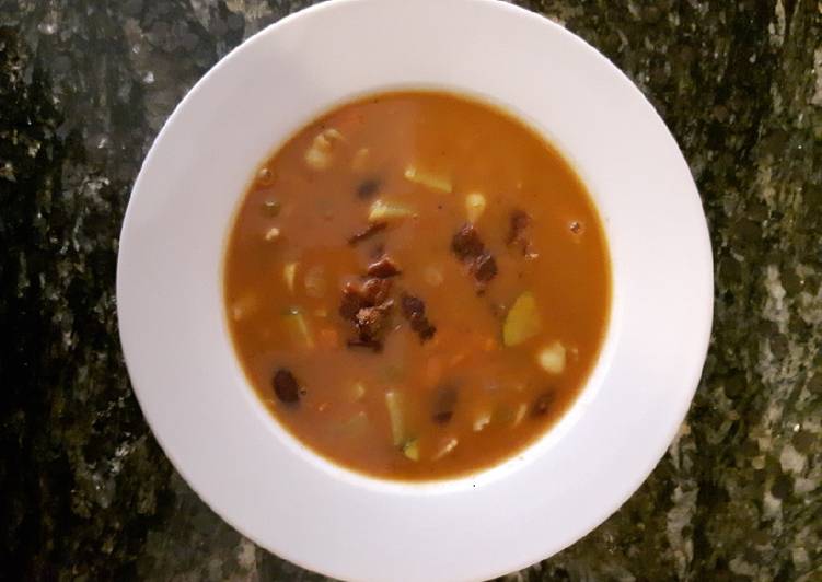 Recipe of Perfect Creamy Minestrone Soup