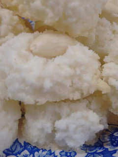 Una foto de "Macarons" de coco (Francia)