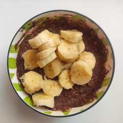 Foto principal de Overnight oats de chocolate (pudin de chía)
