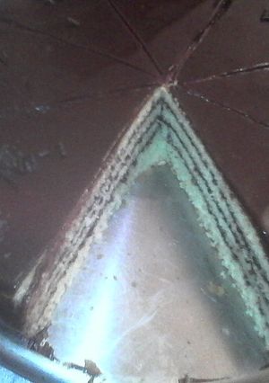 صورة لوصفة كيكة الطبقات