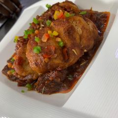 A picture of Tomato stew.