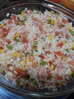 Una foto de Ensalada de arroz