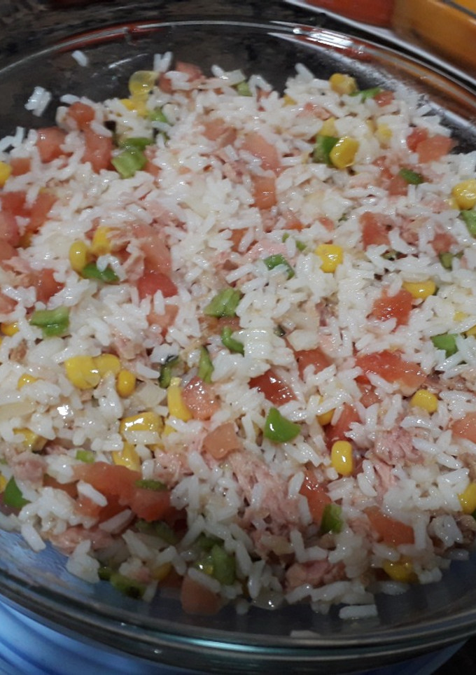 Una foto de Ensalada de arroz