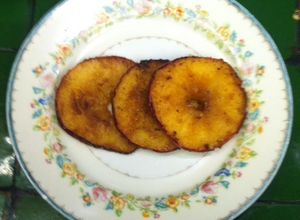 Una foto de Rebanadas de manzana caramelizadas