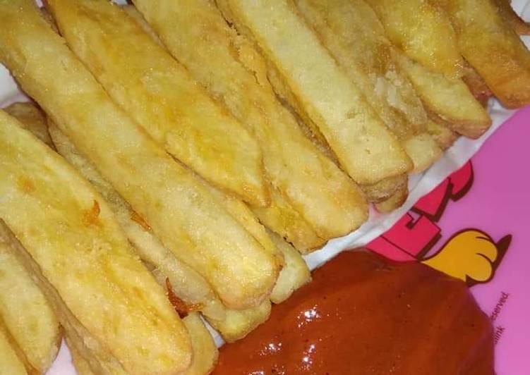 Kentang goreng ala kfc