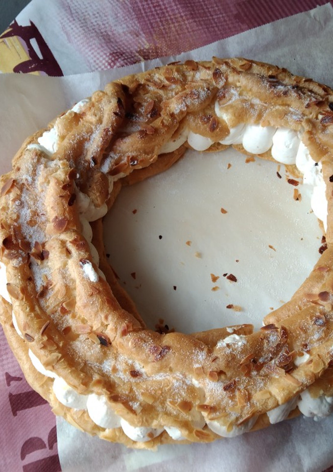Una foto de Rosca de pasta choux