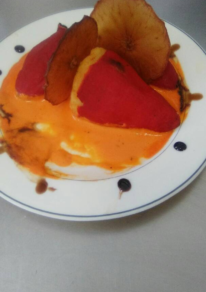 Una foto de Pimientos rellenos de bacalao