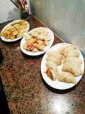 Empanadas de carne, vegetales y atún