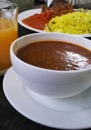 صورة لوصفة الحريرة الرمضانيه