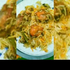 A picture of Chicken Tikka Biryani.